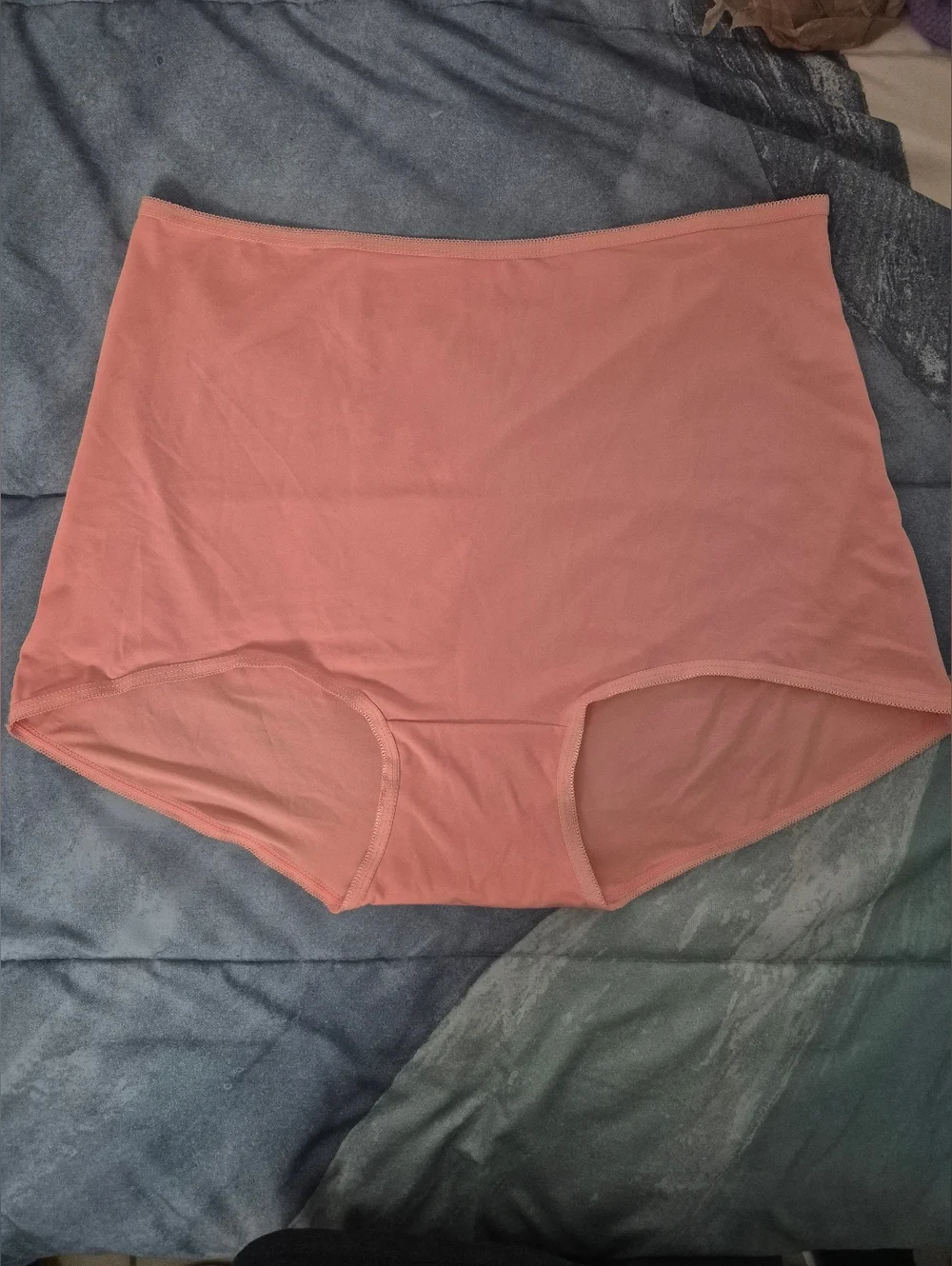 NEW Underwear Panty NWOT Sz 12. Qty 4. w/out Package Blue Peach White Mint Green - Picture 2 of 16